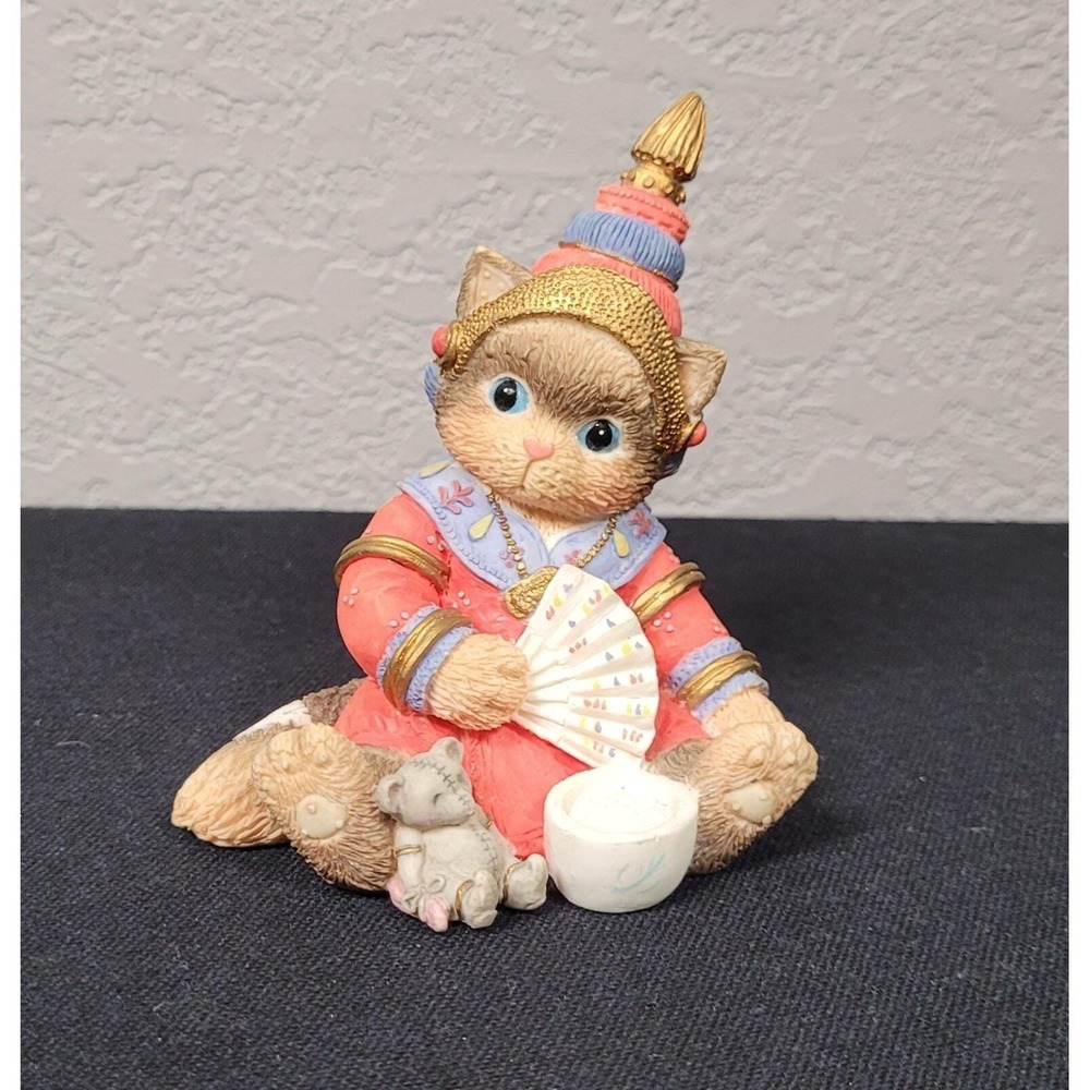 Enesco Calico Kittens Figurine We're Insep-purr-able Friends #129577 (1994)